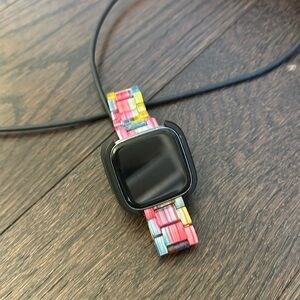 Fitbit Versa 2 with charger